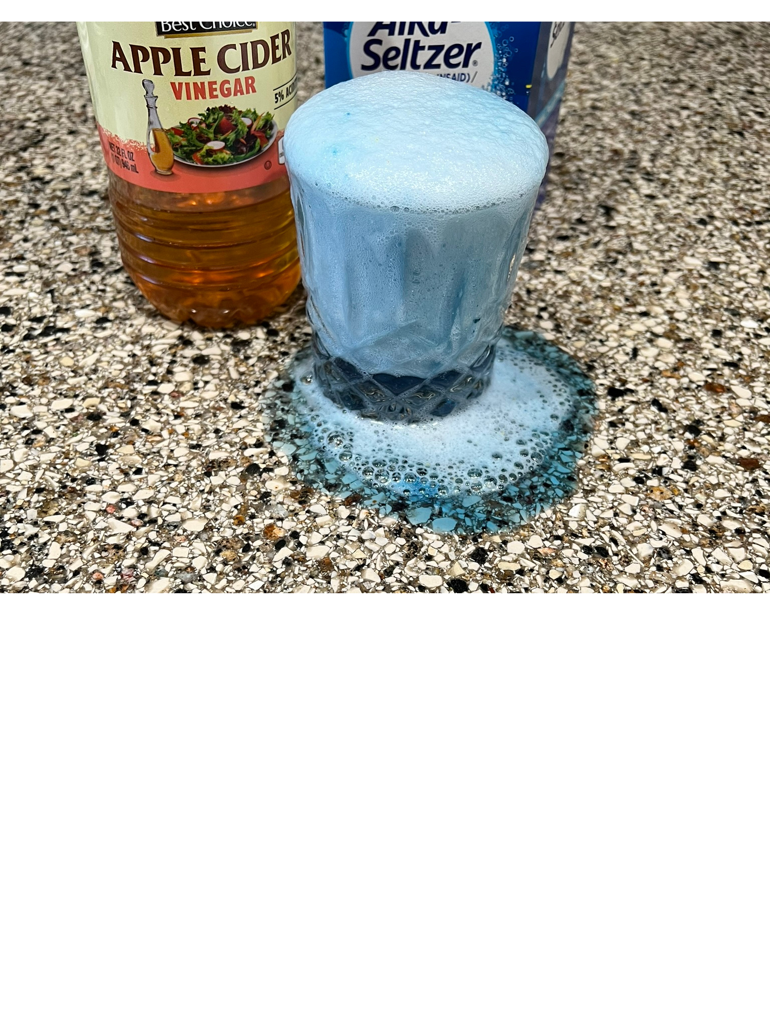 Blue Tonic Fizzing